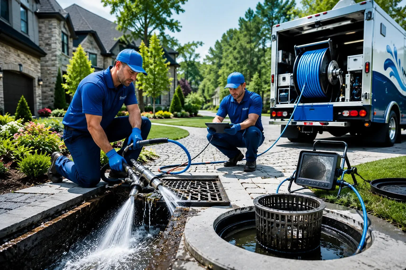 Local outdoor drain cleaning professionals in Bronson, KS